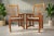 Vintage Mission Style Bassett Furniture Dining Chairs | Set of 2 For Sale In Fayetteville, AR - Image 6 of 6
