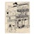 General Merch Way Down in Chinatown - Vintage Illustration in Ink by Irene Pattinson For Sale