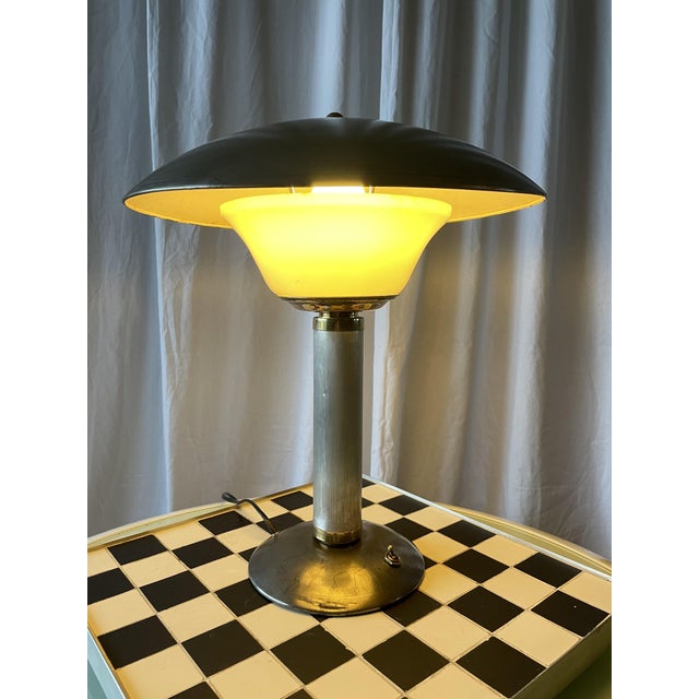 Vintage Art Deco 350 Table Lamp by Jumo, 1960s For Sale - Image 13 of 16