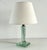 Fontana Arte Italian Table Lamp with Green Glass and Brass Details from Fontana Arte, 1950s For Sale - Image 4 of 18