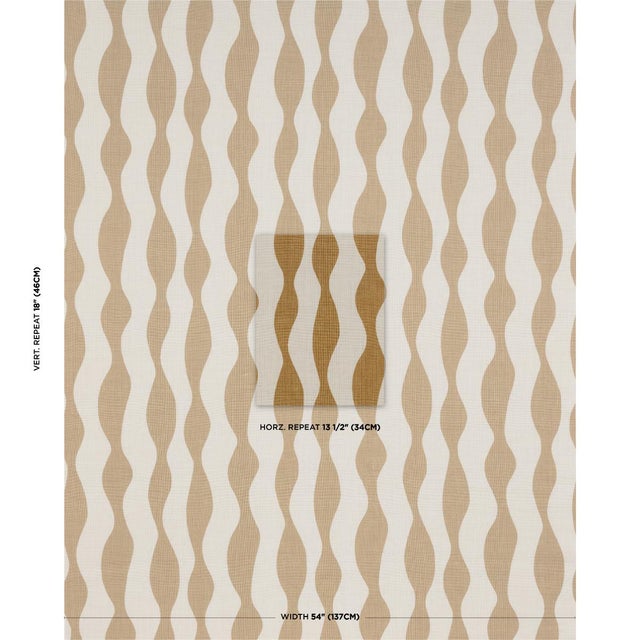 Based on original hand-drawn artwork created in our studio, Ellsworth is an undulating large-scale abstract stripe printed...