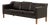 Black Leather 3-Seater Sofa from Mogens Hansen, 1970s For Sale