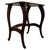 Antique English Carved Mahogany Side Table, 1900s For Sale - Image 9 of 10