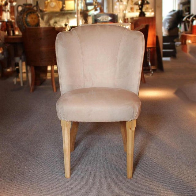 Wood Art Deco Dining Suite, 1930s, Set of 7 For Sale - Image 7 of 12