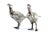 Metal Silver Salt and Pepper Shaker Set, Set of 2 For Sale - Image 7 of 8