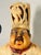 Gorgeous 4 ft vintage restaurant display sign French cook figure.
