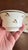 Ceramic Antique Leeds Pearlware Cup and Saucer With Brown Foliate Decoration, Circa 1800 For Sale - Image 7 of 12