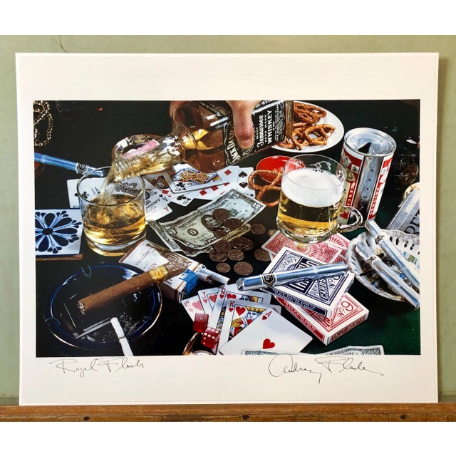 Pop Art Vintage Color Photograph Dye Transfer Print "Royal Flush" Audrey Flack, 1984 For Sale - Image 9 of 10