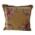 French Floral Tapestry Pillow Iosis for Yves DeLorme For Sale