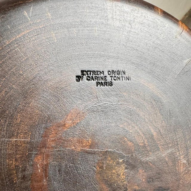 Palmwood Vase by Carine Tontini, 1990s For Sale - Image 11 of 13