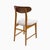 Ivory Vintage Danish Dining Chairs in Teak and Bouclè Fabric, 1960s, Set of 6 For Sale - Image 8 of 9