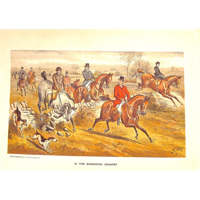 "The Badminton Library: Hunting" 1889 His Grace the Duke of Beaufort For Sale In New York - Image 6 of 8