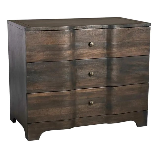 NOIR Claudie Chest, Ebony Walnut For Sale