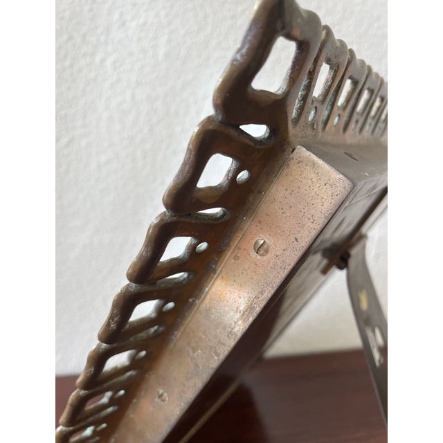 Gold Table Mirror by Paolo Buffa for Serafino Arrighi, Italy, 1940s For Sale - Image 8 of 10