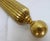 Gold Mid-Century Brass Letter Opener and Magnifying Glass For Sale - Image 8 of 9