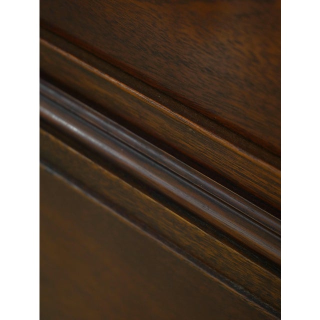 Baker Chippendale Mahogany High Chest of Drawers For Sale - Image 12 of 16