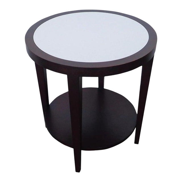 Barbara Barry for Hbf Studio 2 Tier Side Table For Sale