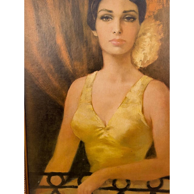 Vintage Spanish Revival "Carmen" Framed Print by Barbara Weber - 3x4 For Sale - Image 10 of 11