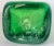 Early 21st Century 2009 Blenko Antique Green Paper Bag Blown Art Crackle Glass Vase Mid-Century Modern Style For Sale - Image 5 of 12