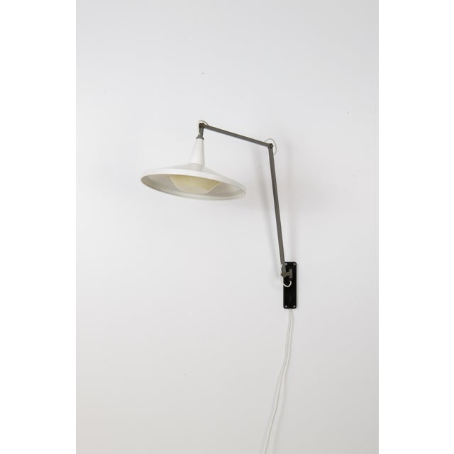 Panama Wall Lamp by Wim Rietveld for Gispen, 1950s For Sale - Image 18 of 18