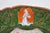 Antique Ashworth Brothers Trophies Green Ironstone Dinner Plate 10" For Sale - Image 14 of 14
