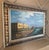 1960s Large Framed Venice Gondola Original Oil Painting on Canvas For Sale - Image 4 of 13