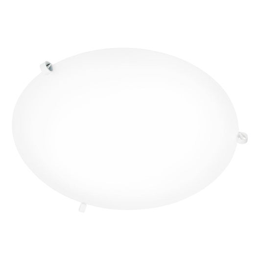 Scandinavian Modern Ögla Ceiling Lamp in White Opal Acrylic For Sale