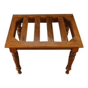 Circa 1880 English Rectangular Luggage Rack Stand