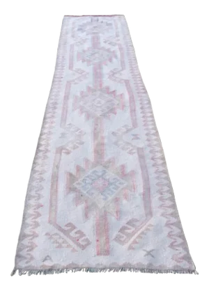 Boucherouite Style Turkish Herki Rug