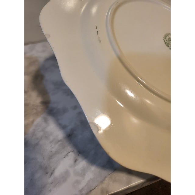 Vintage Homer Laughlin Square Salad Plates "Countess" - Set of 4 For Sale - Image 10 of 10