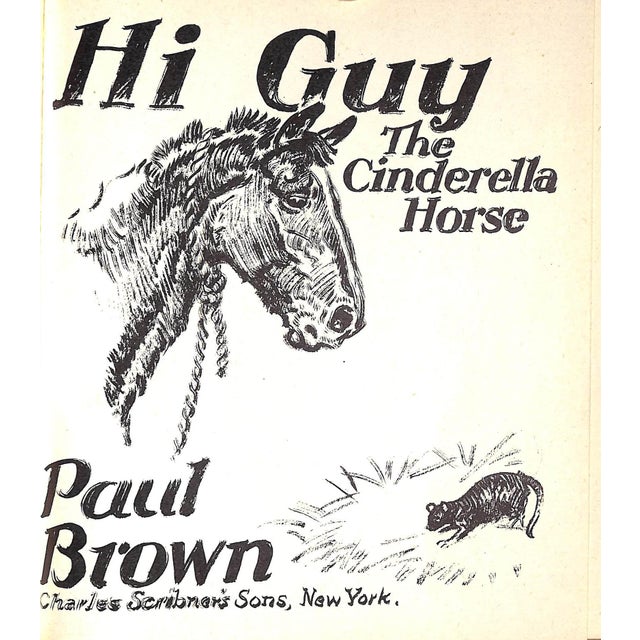 1940s Original 1944 Pencil Drawing From Hi, Guy! The Cinderella Horse by Paul Brown 12 For Sale - Image 5 of 6