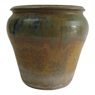 Mid-Century Modern Studio Pottery Planter For Sale