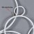 Set of 3 White Metal Circles Modern Abstract Wall Art Sculptures For Sale - Image 15 of 15
