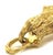 Mid 20th Century Tiger Head 14k Yellow Gold Charm Pendan For Sale In Miami - Image 6 of 8