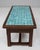 1970s French Wooden Coffee Table With Turquoise Tiled Top For Sale - Image 14 of 18