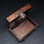 Chinese Huali Wood Mother-of-Pearl Inlaid Jewelry Box, Mandarin Duck Motif With Gemstone Accents For Sale - Image 4 of 7