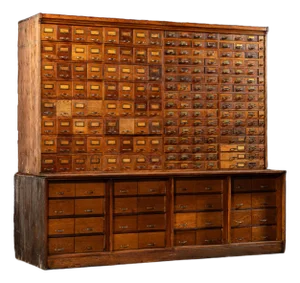 Massive Early 20th Century 266-Drawer Duluth Parts Cabinet