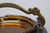 Vintage Art Deco Illuminated Smoking Stand Amber Glass Floor Ashtray Smoke Stand For Sale - Image 9 of 18