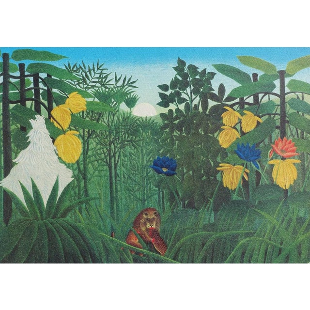 After Le Douanier Rousseau, The Meal of the Lion, Lithograph For Sale - Image 11 of 11