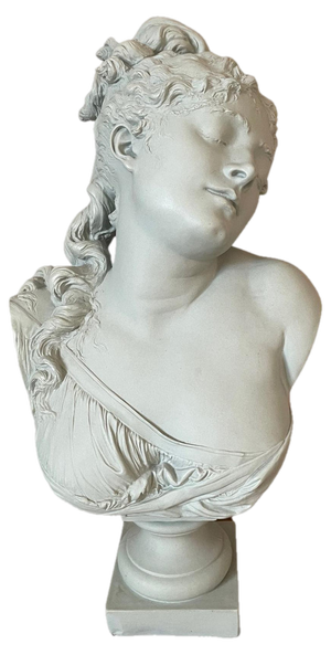 Antique Woman Bust in Terracotta, 1850s