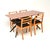 Mid-Century Modern Vintage Redford Dining Table and Chairs from G-Plan, 1950, Set of 5 For Sale - Image 3 of 11