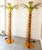 Palm Tree Floor Lamps in Brass & Murano Glass, Set of 2 For Sale - Image 16 of 17