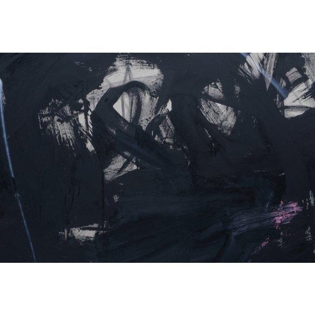 Plastic Monica Perez "Let Go" Original Acrylic Painting 2021 For Sale - Image 7 of 10