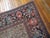 1890s Ivory Purple Medallion Antique Persian Mood Rug 9'2" X 11'9" Handknotted Wool Carpet For Sale - Image 4 of 4
