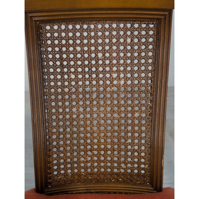 Biedermeier Armchair with Raffia, 1950s For Sale - Image 13 of 15