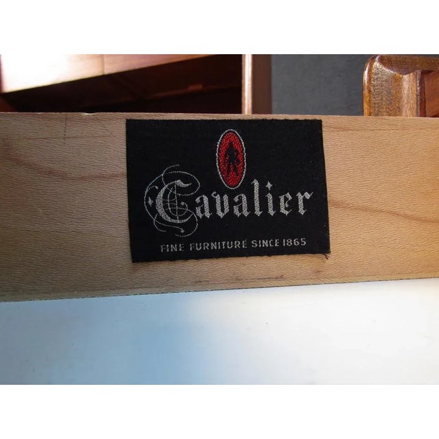 Brown Vintage Cavalier Nightstands For Sale - Image 8 of 12