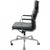 EA219 Softpad Office Chair in Black Leather by Charles Eames, 2000s For Sale - Image 11 of 18