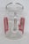 Coca Cola Bottling Co. Advertising Glass Pitcher for Bacardi Rum and Coca Cola 1970s Promotion 4865b For Sale - Image 4 of 14