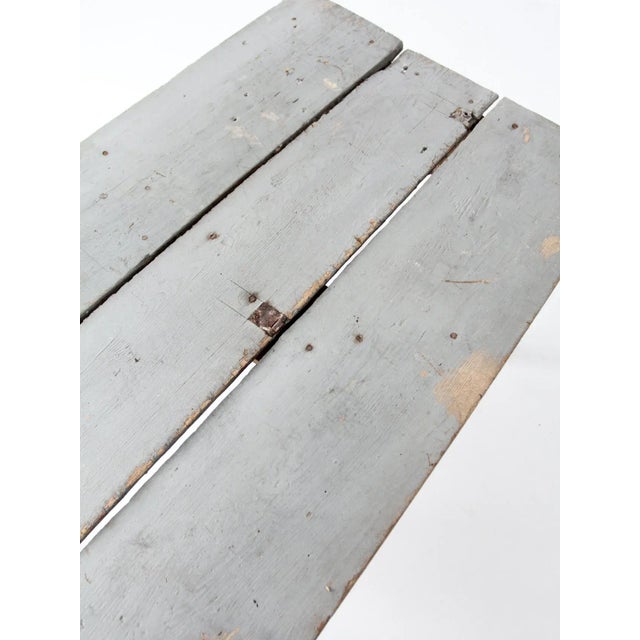 Early 20th Century Antique Farmhouse Table For Sale - Image 5 of 13