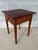 American Hunt Country Furniture Shaker Style Oak Single Drawer Side Table For Sale - Image 3 of 8